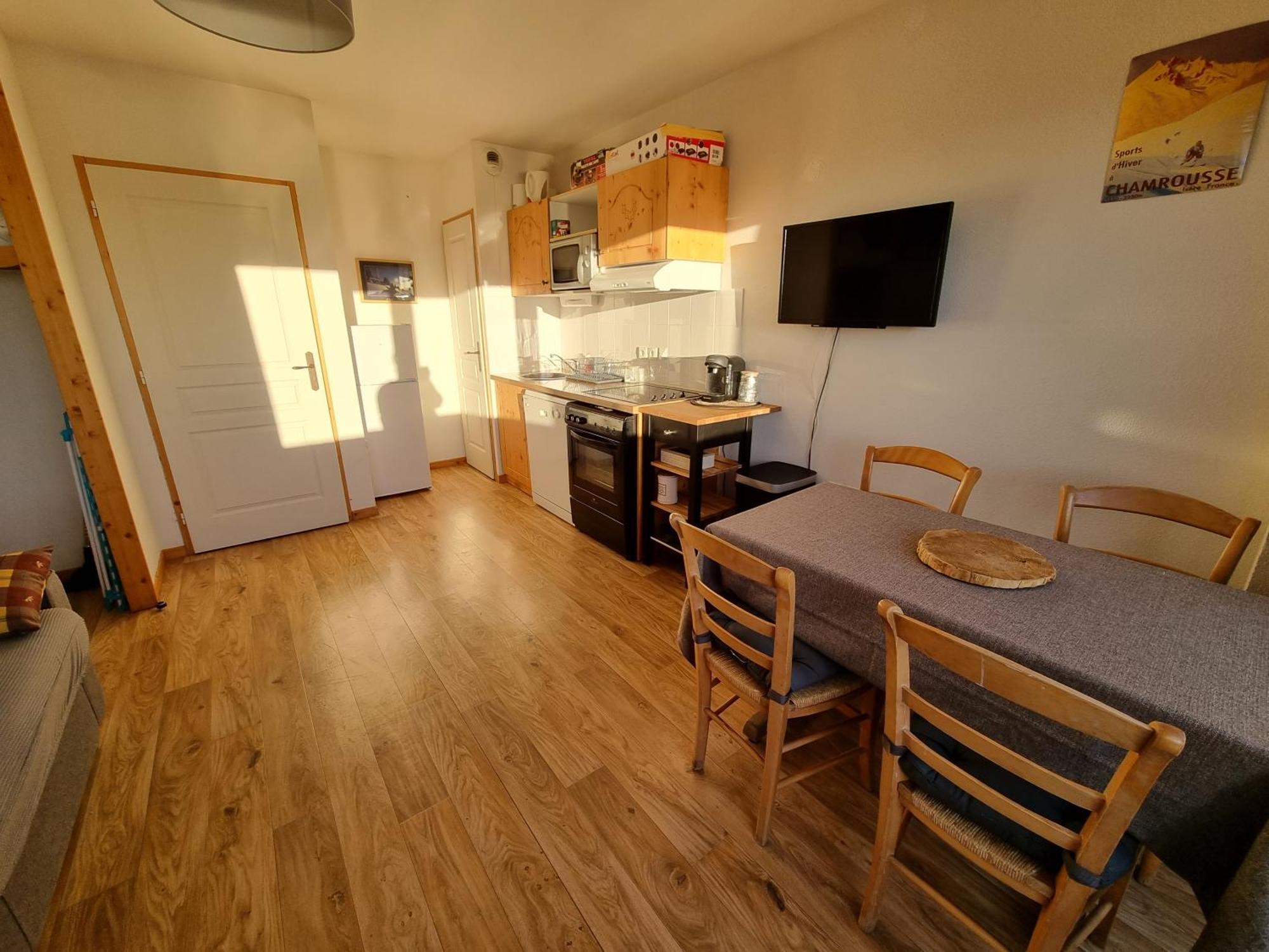 Appartement 4 Personnes 32M2 Au Pied Des Pistes- Wifi- Balcon Sud- Chamrousse 1650 Екстериор снимка